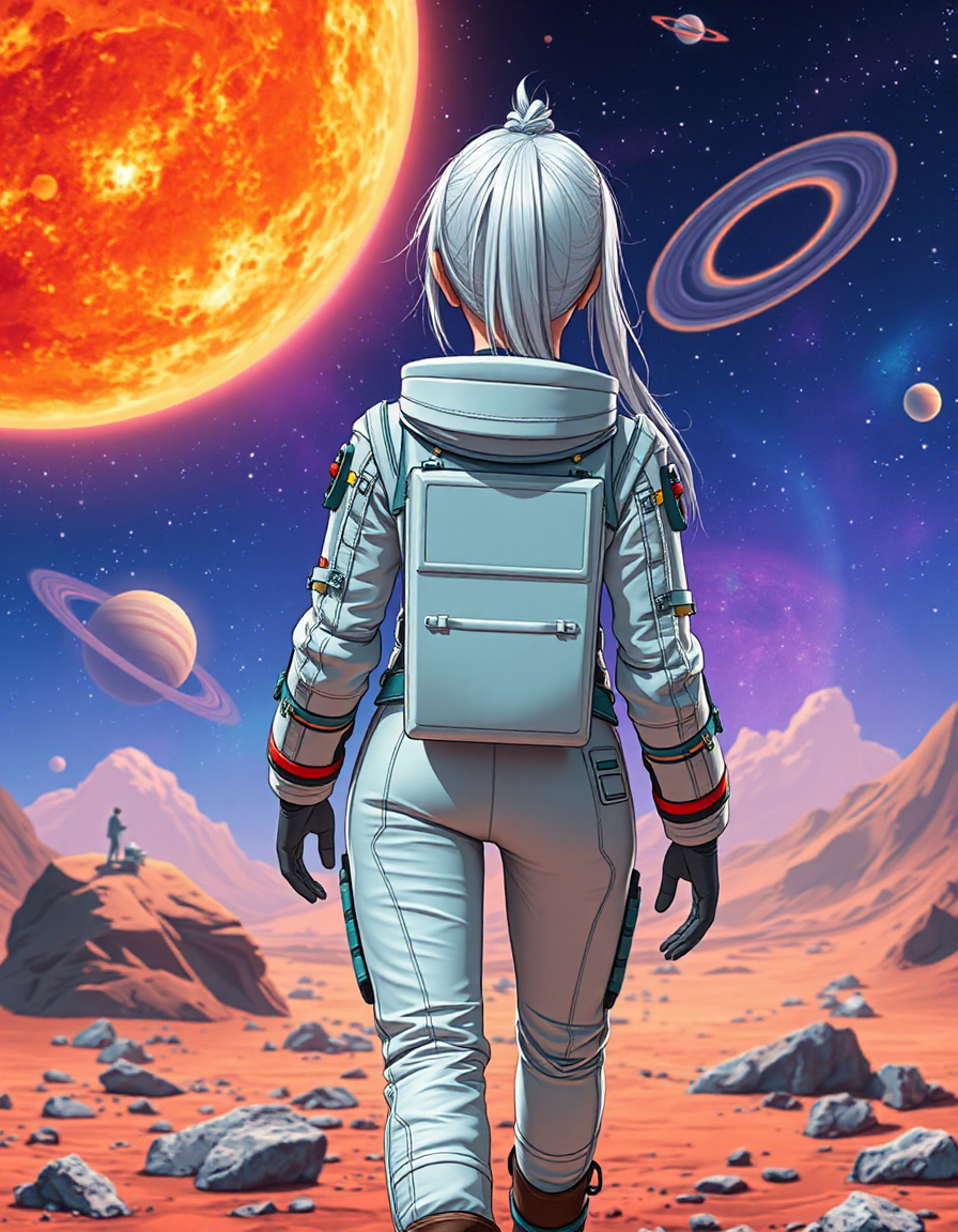 Image représentant l'exploration de l'espace